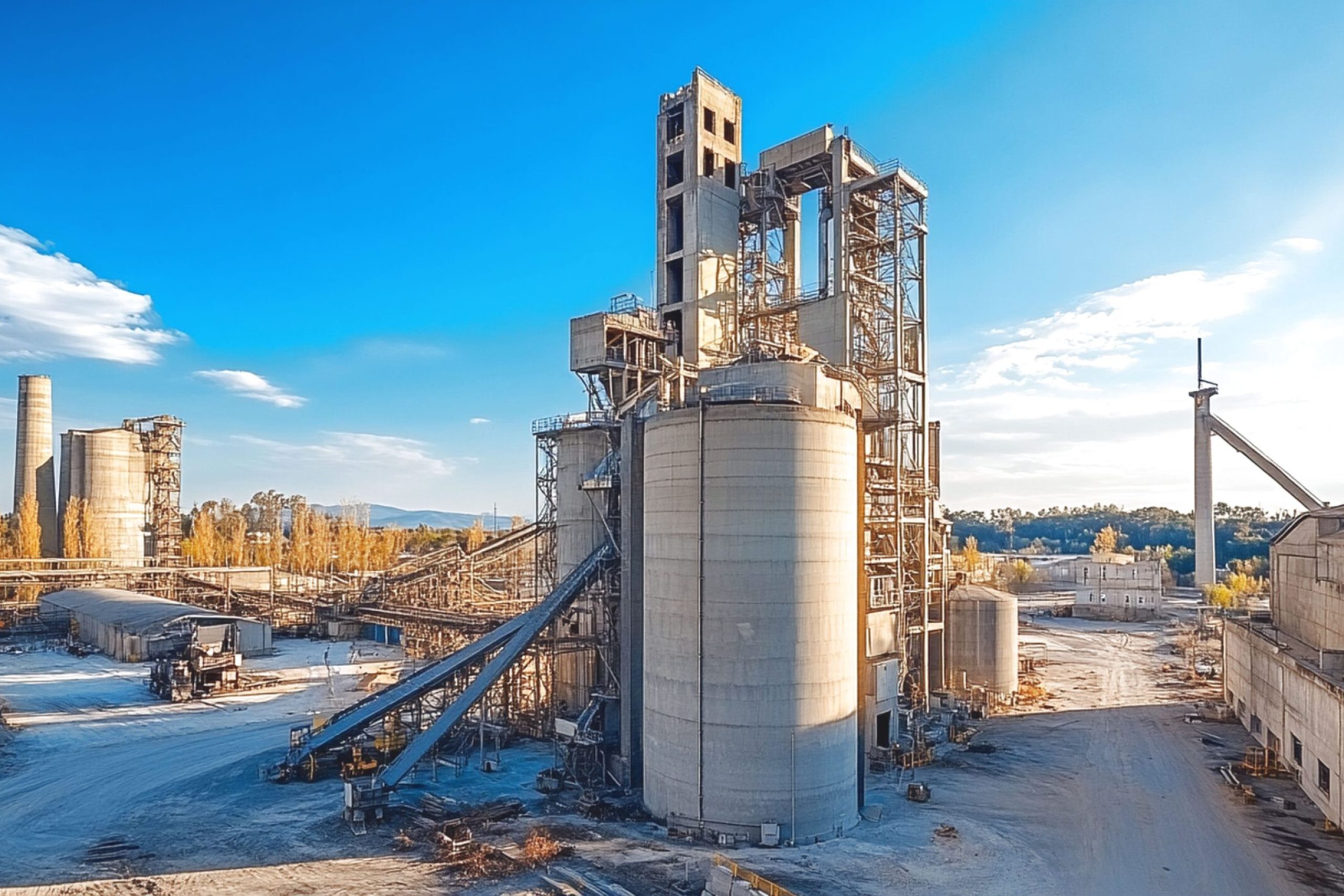 cement-factory-with-high-concrete-plant-structure